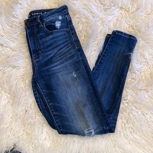 American Eagle Highest Rise jeggings size 2 short!